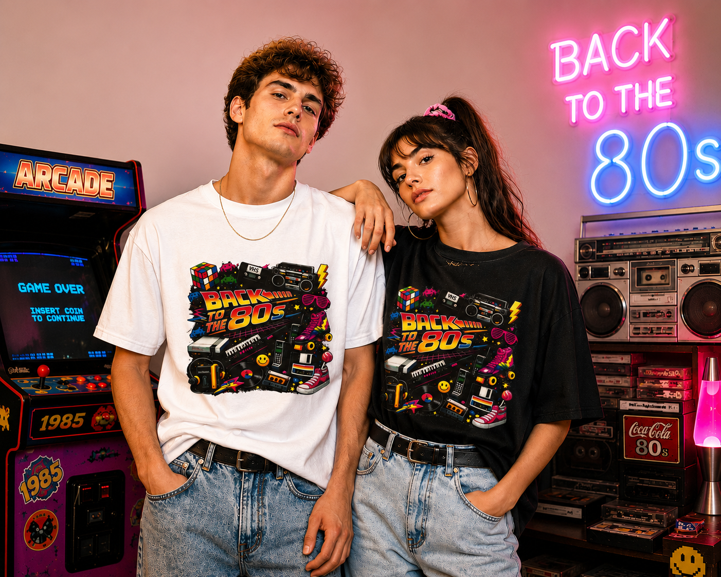 T SHIRTS BACK TO the 80s
