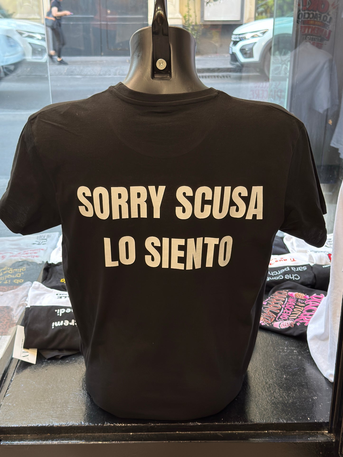 T SHIRTS SORRY