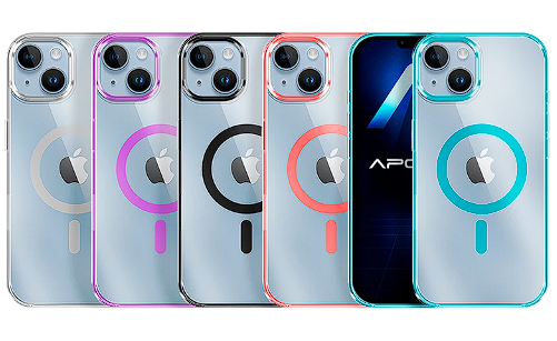 COVER MAGSAFE TRASFARENTI COLORATE