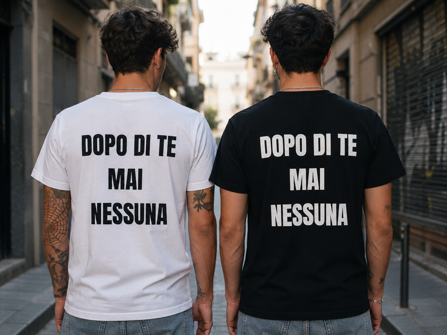 T SHIRT DOPO DI TE NESSUNO MAI