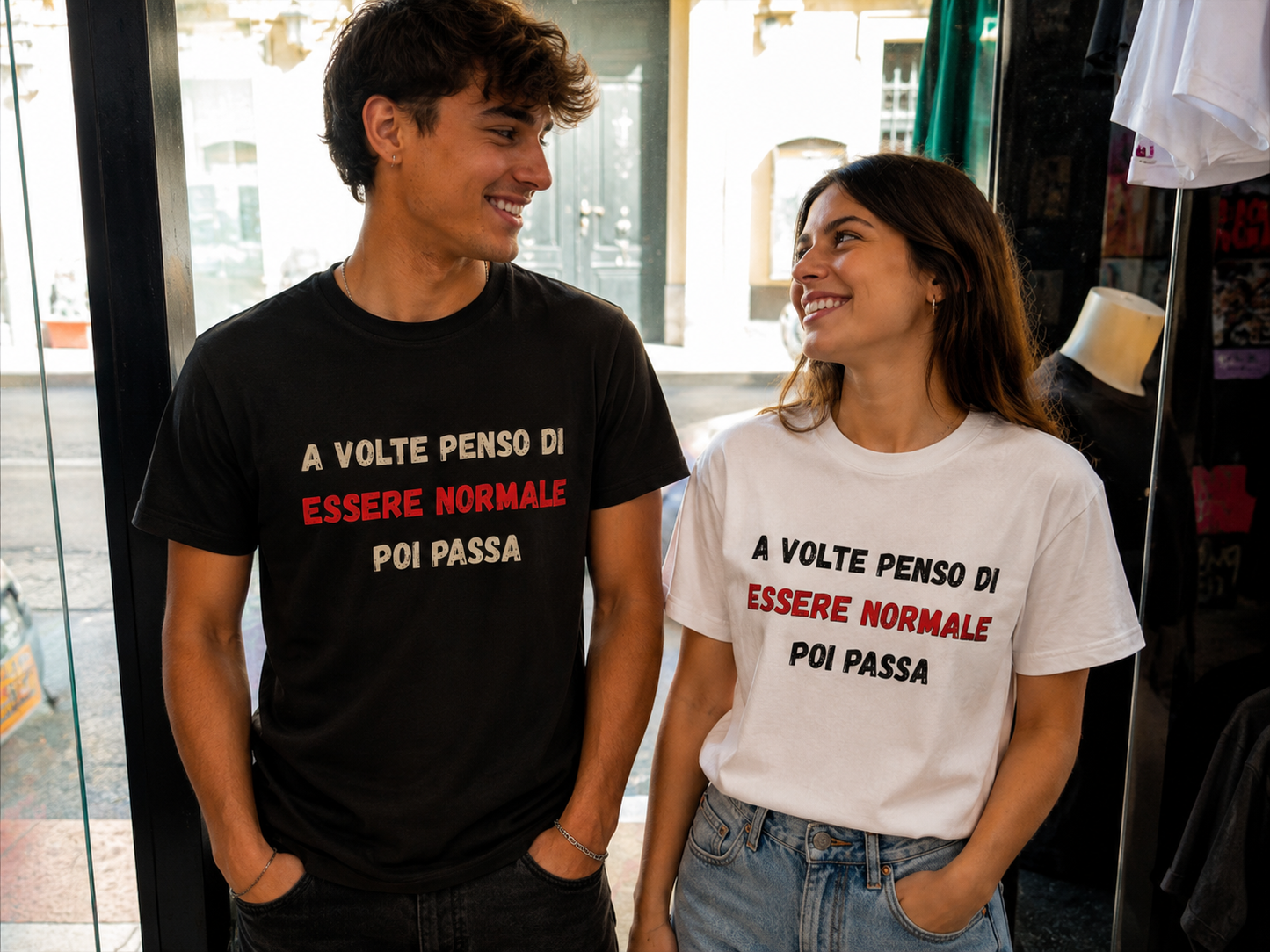 T SHIRTS ESSERE NORMALE