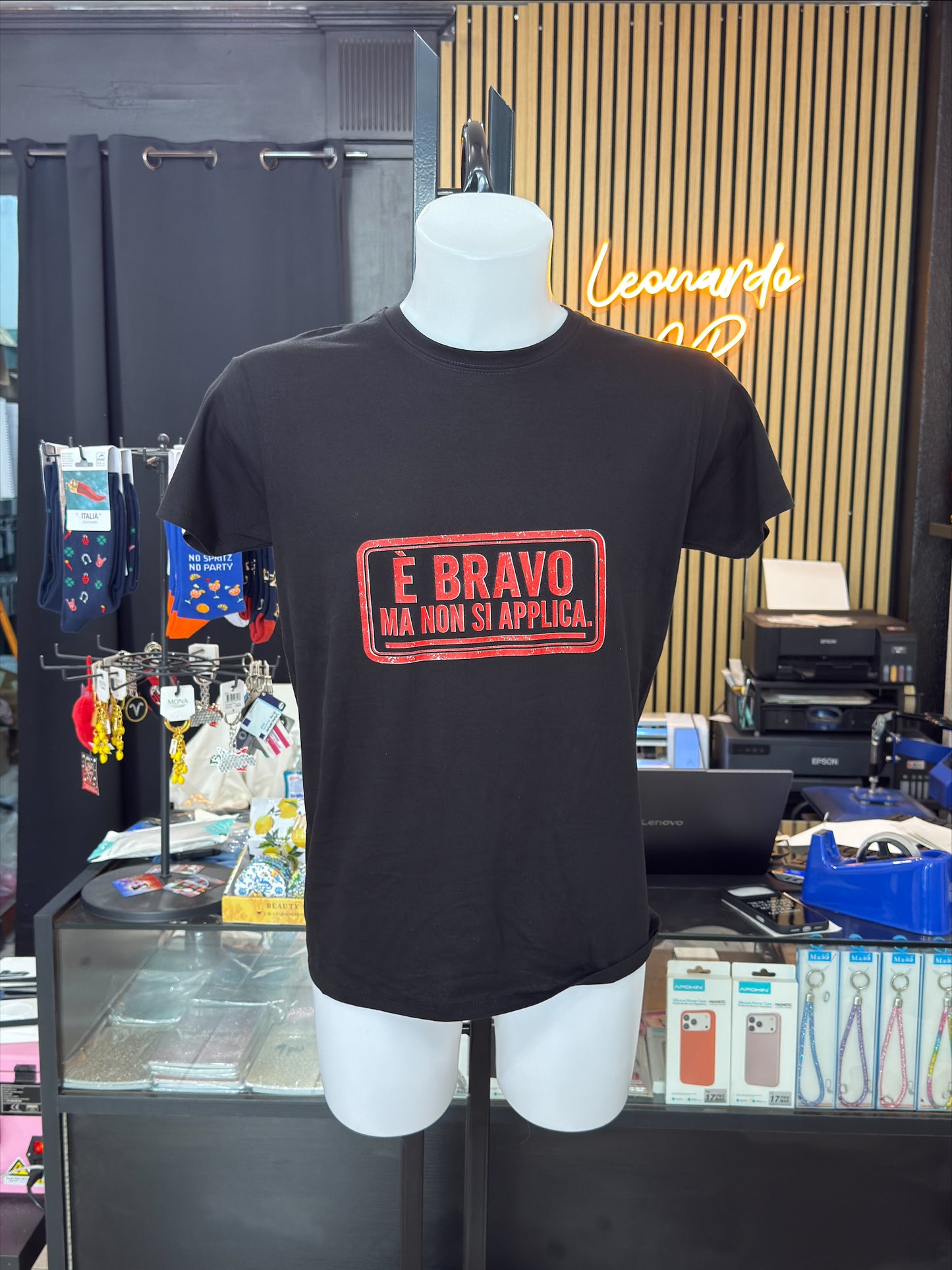 T-shirT E' BRAVO MA NON SI APPLICA
