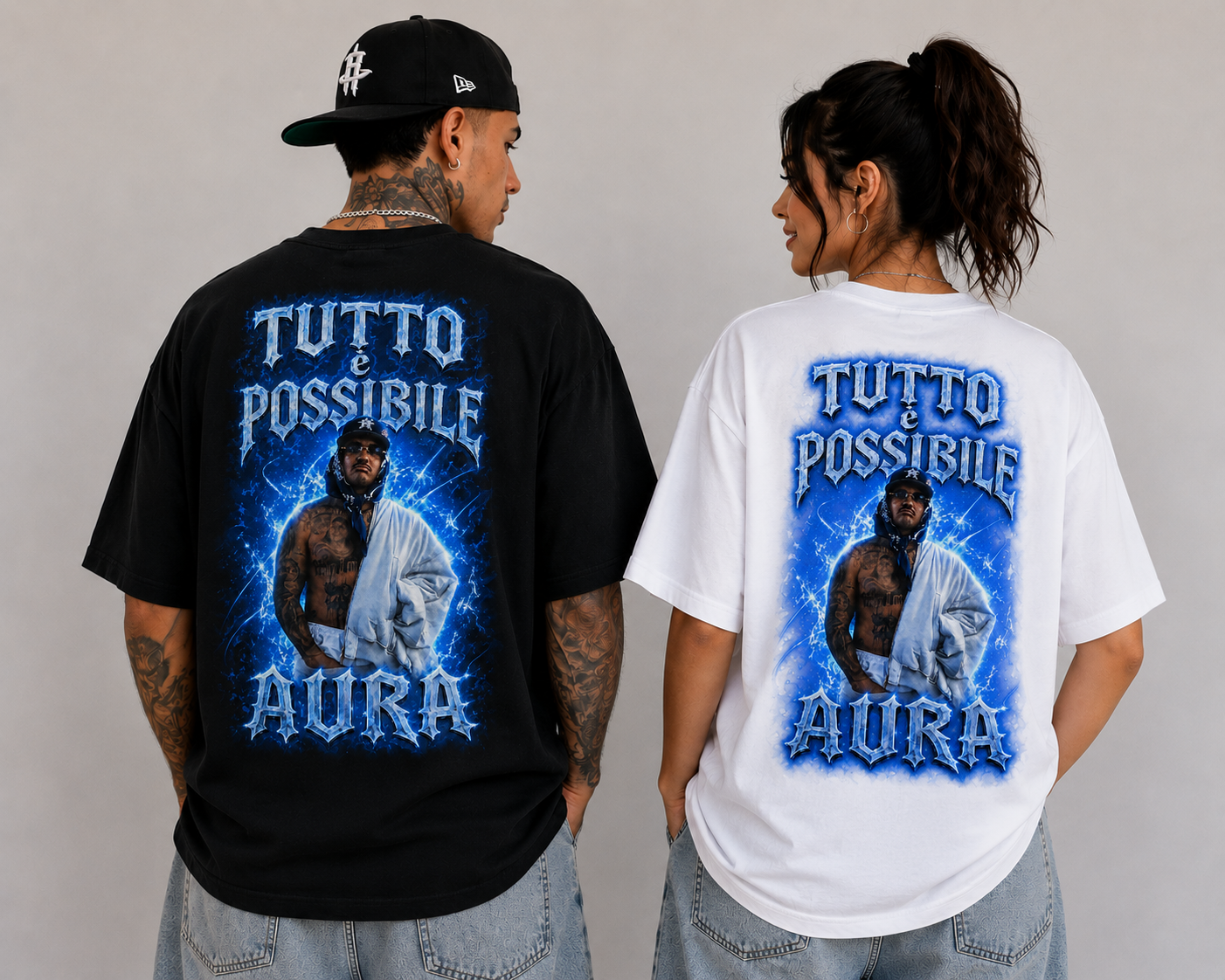 T SHIRTS AURA TUTTO è POSSIBILE