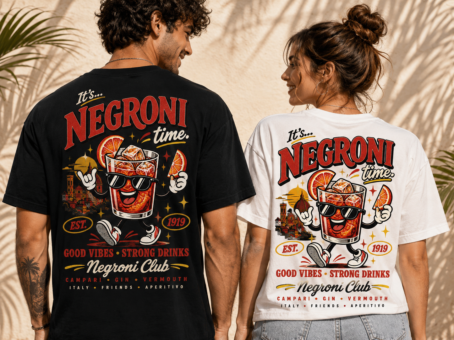 T SHIRTS it's aperitivo time