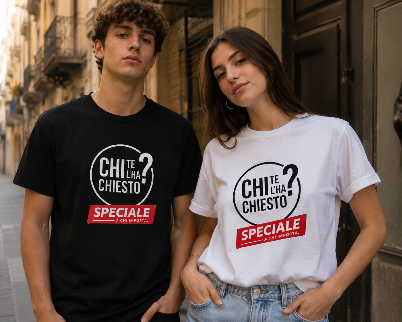 T-shirT CHI TE L'HA CHIESTO ???