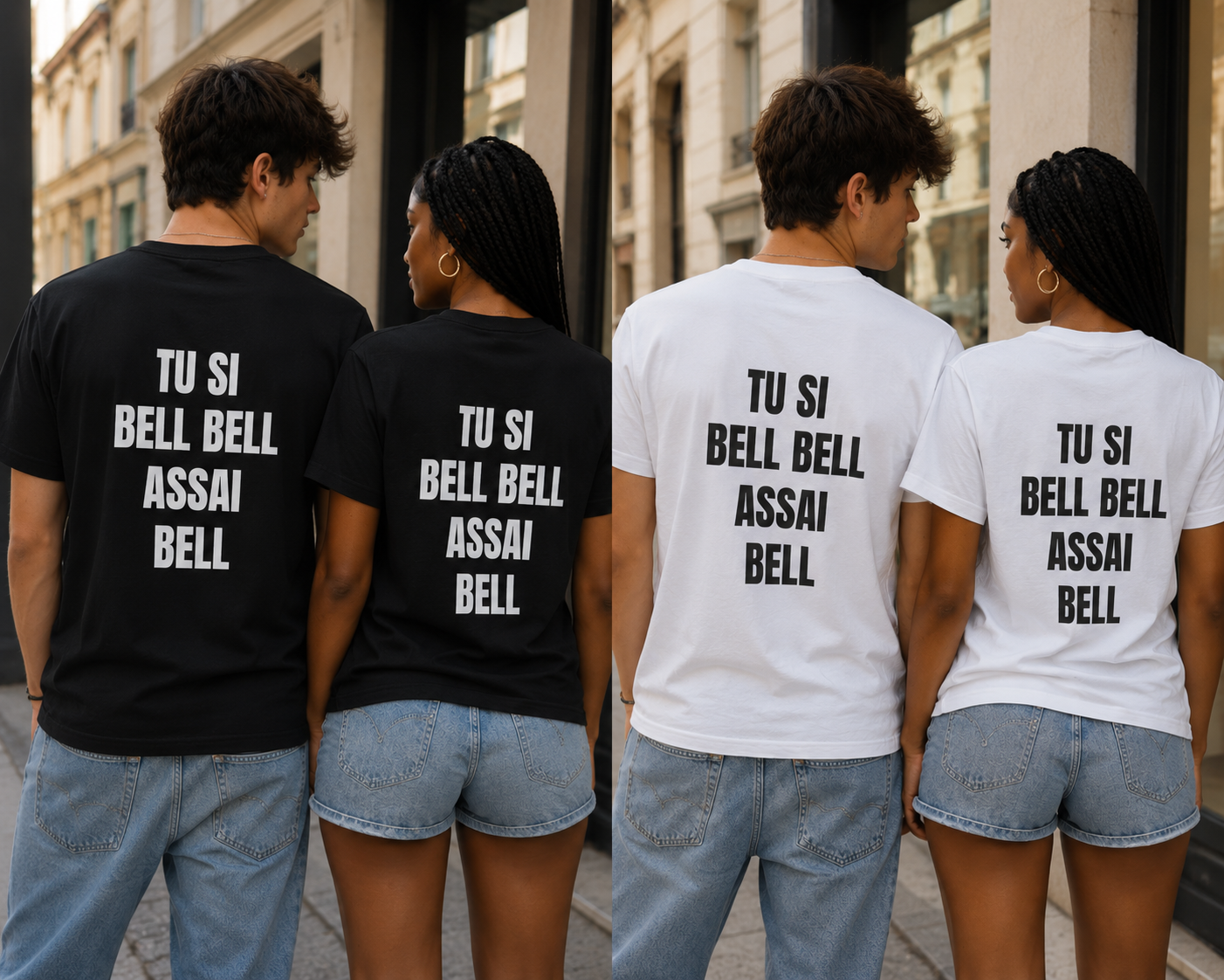 T SHIRTS TU SI BELL BELL ASSAI