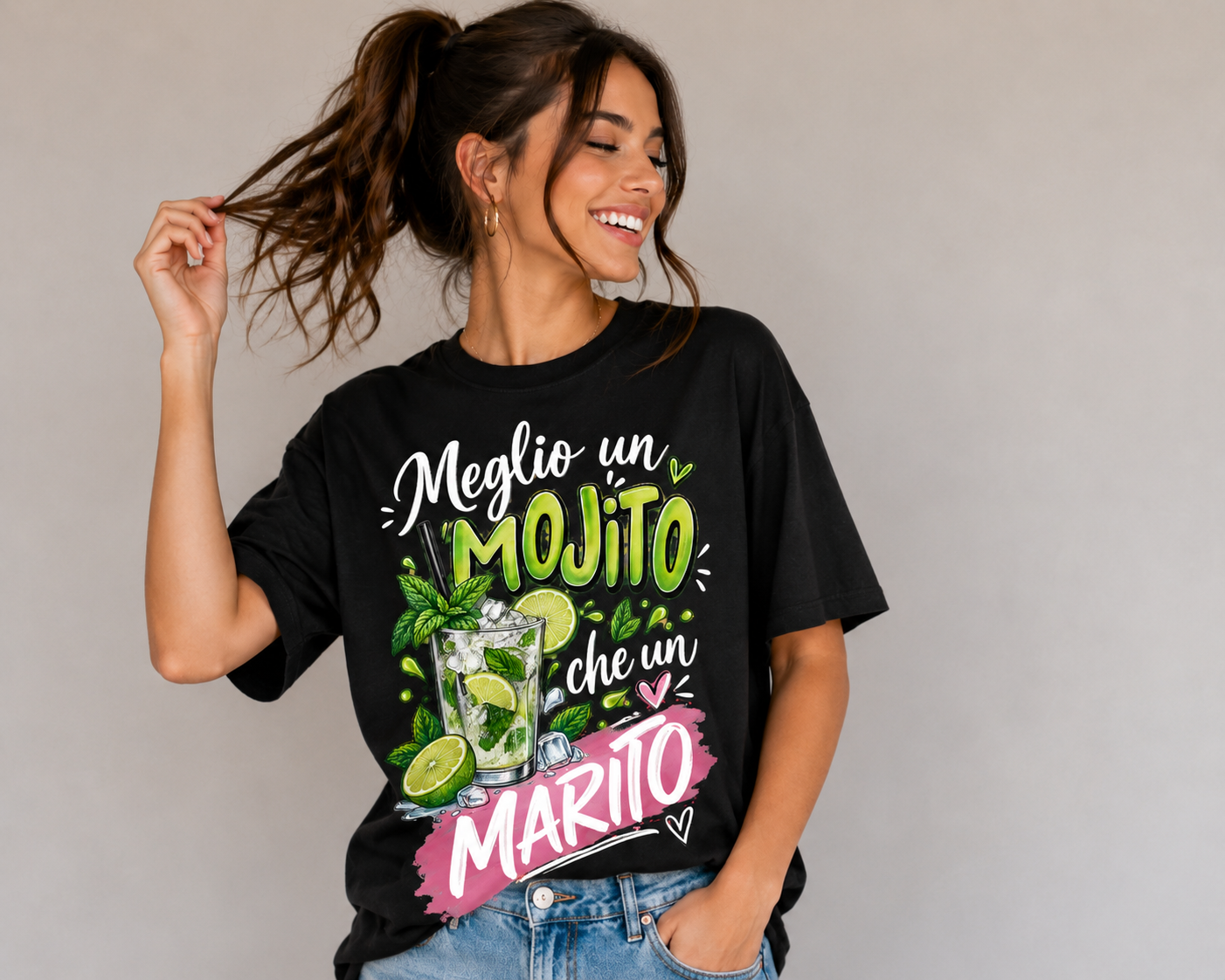 T SHIRTS MEGLIO UN MOJITO