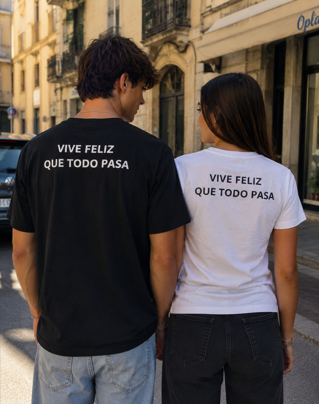 T-shirT VIVE FELIZ QUE TODO PASA