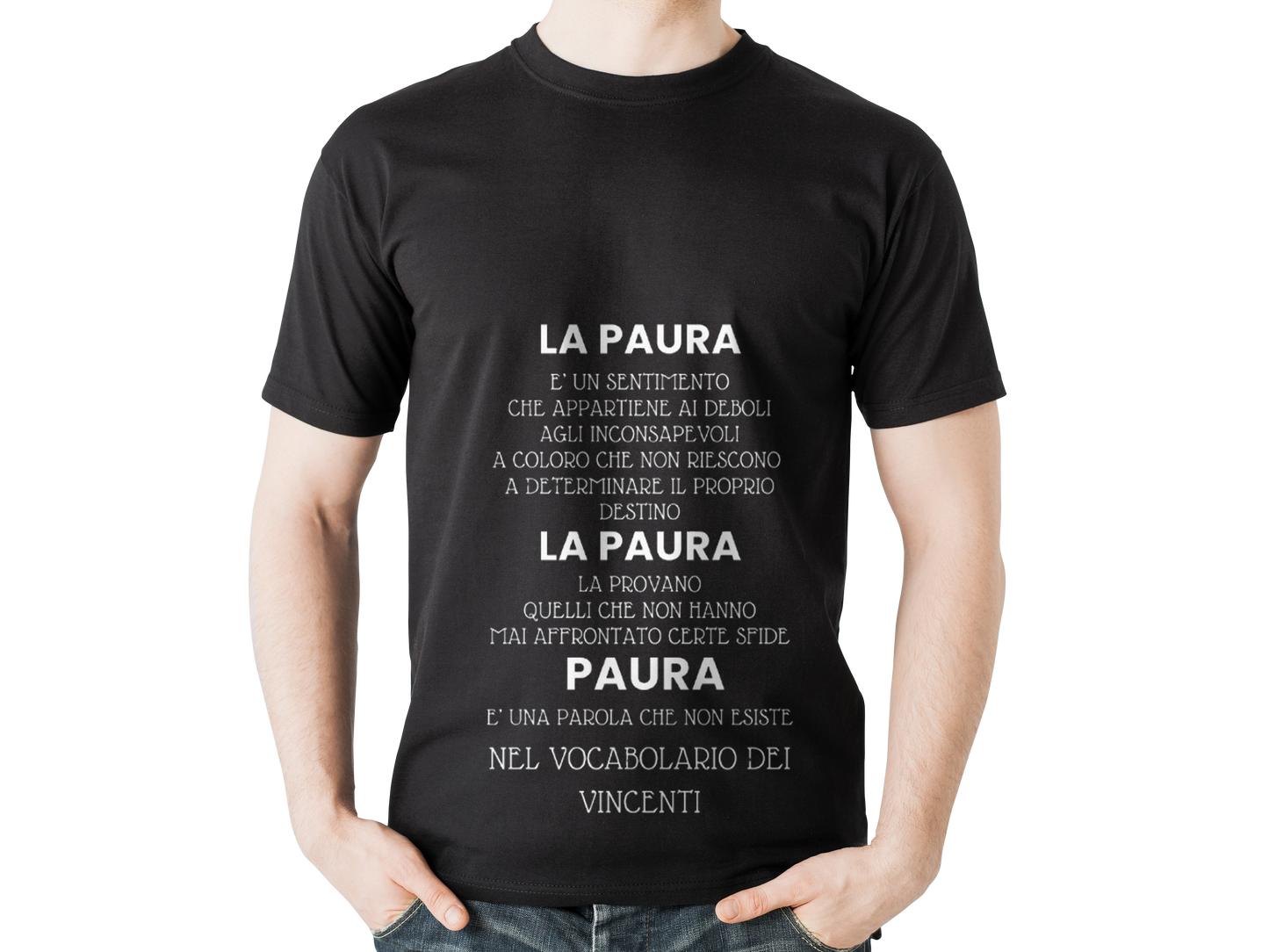 T-shirt  MOTIVAZIONALE