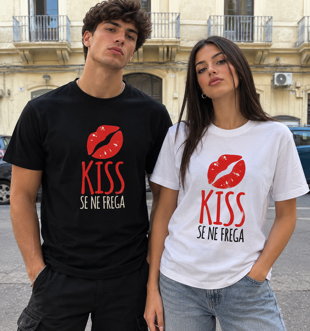 T-shirt kiss
