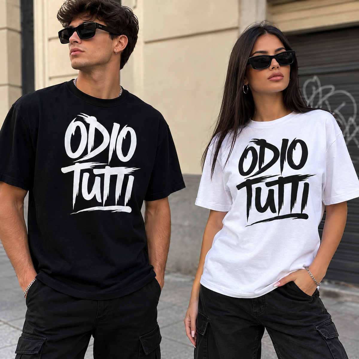 T-shirt Odio tutti