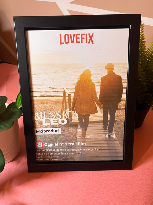 Poster personalizzata con cornice