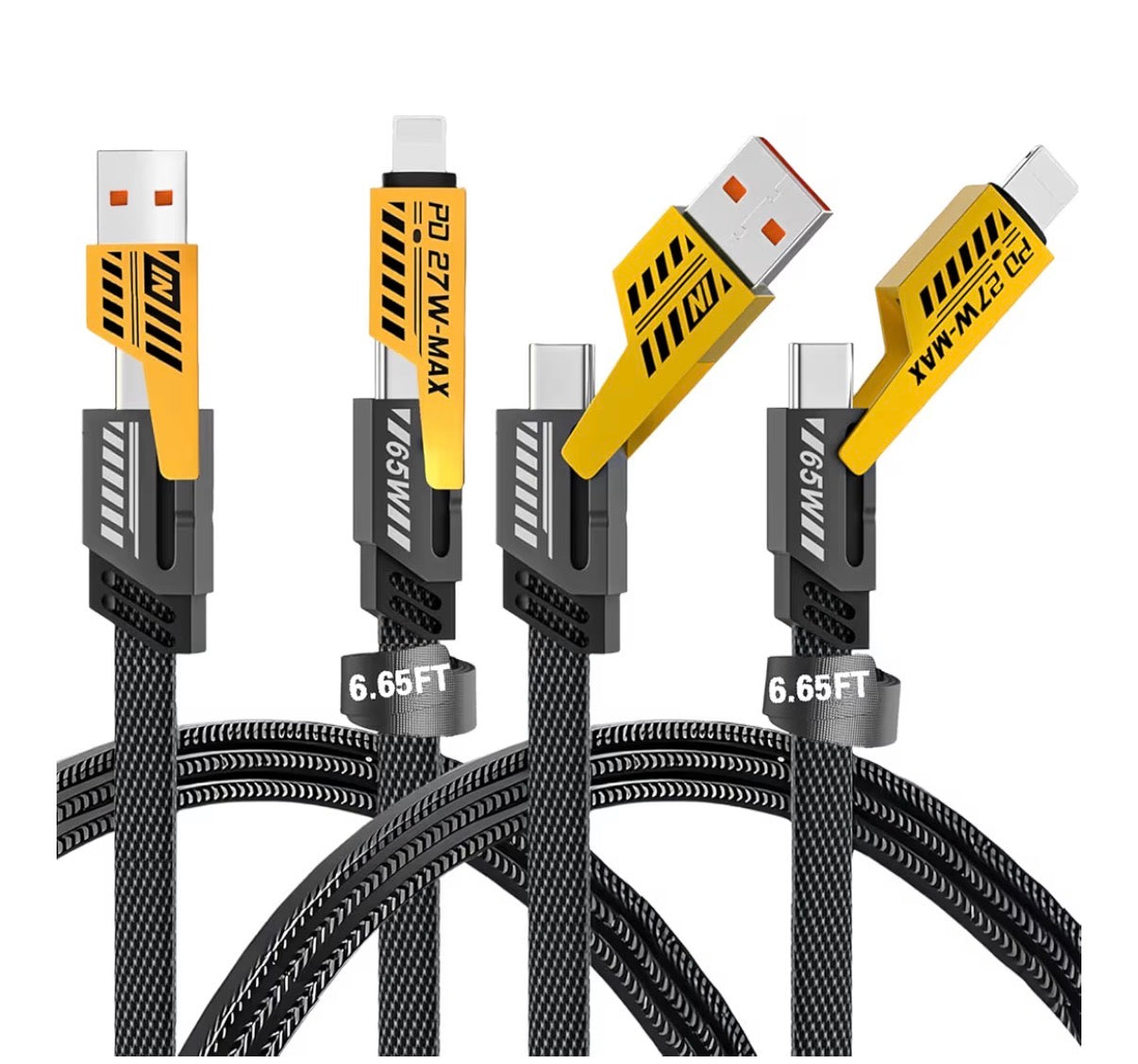 cavi di ricarica rapida 4 in 1