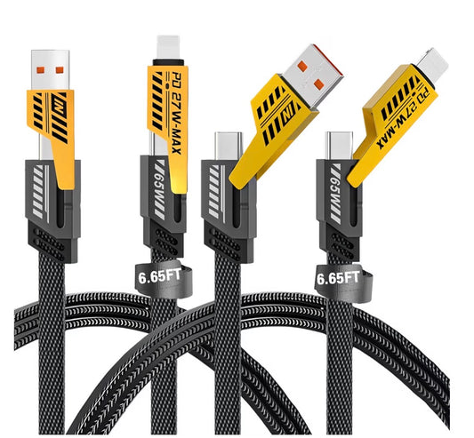 cavi di ricarica rapida 4 in 1