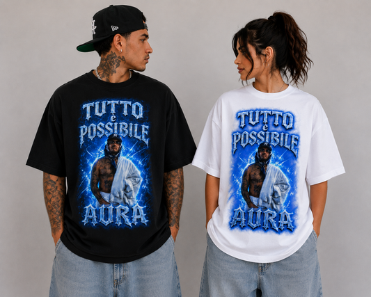 T SHIRTS AURA TUTTO è POSSIBILE