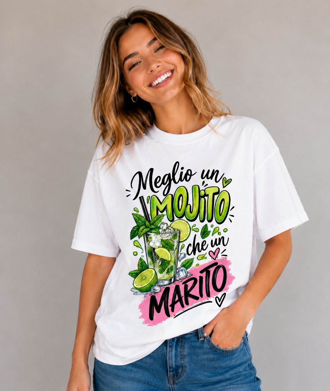 T SHIRTS MEGLIO UN MOJITO