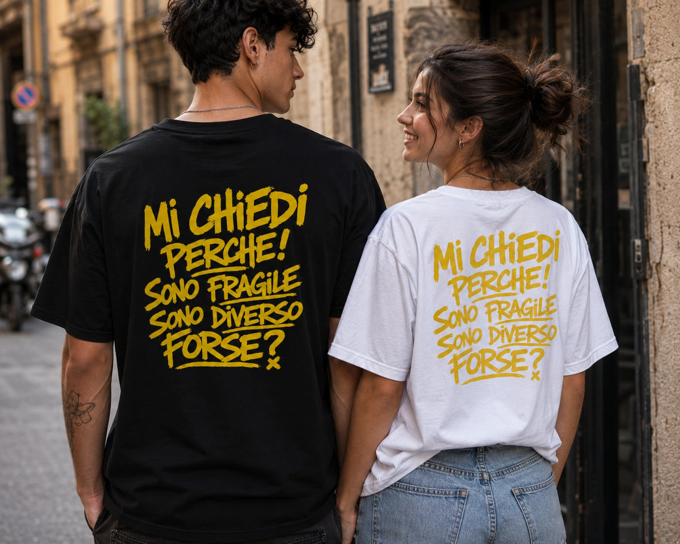 T SHIRTS SONO DIVERSO FORSE ?