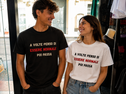 T SHIRTS ESSERE NORMALE