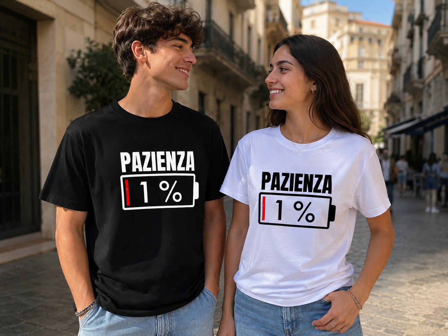 T-shirT PAZIENZA 1%