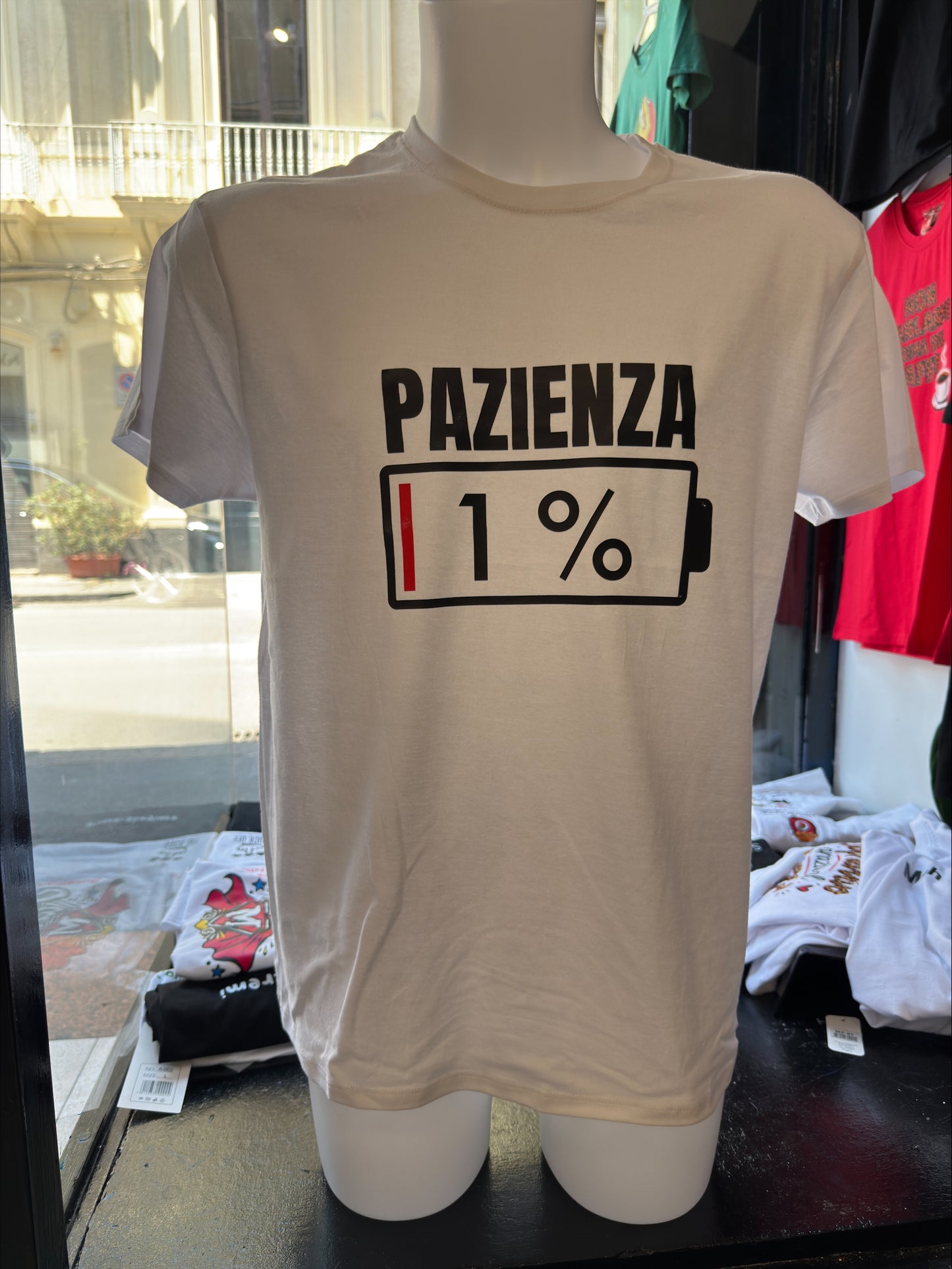 T-shirT PAZIENZA 1%